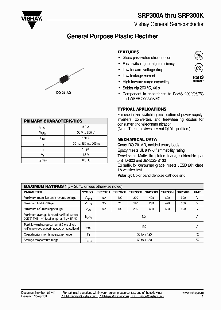 SRP300G-E354_1754345.PDF Datasheet