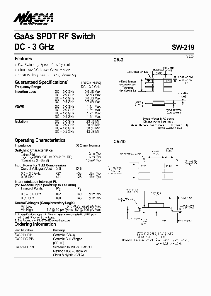 SW-219B_1756942.PDF Datasheet