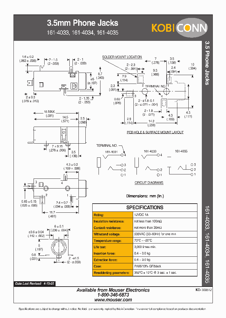 161-4033_1776016.PDF Datasheet