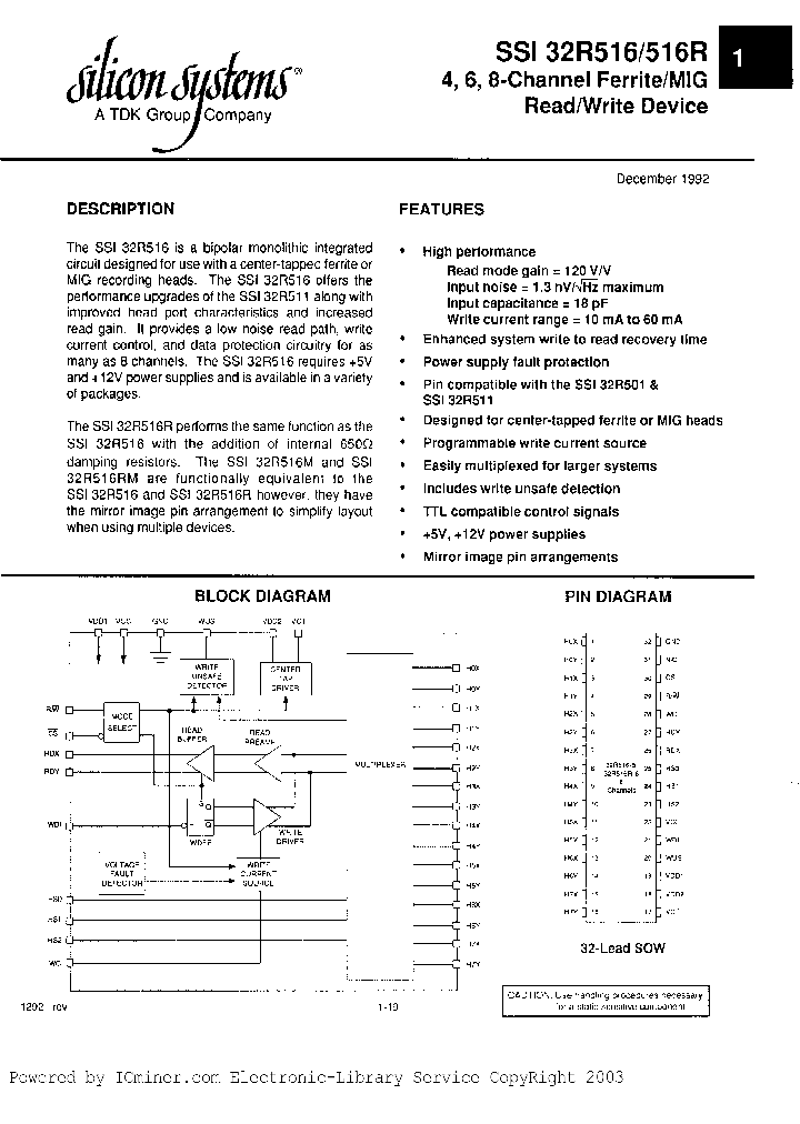 SSI32R511-8F_1778833.PDF Datasheet