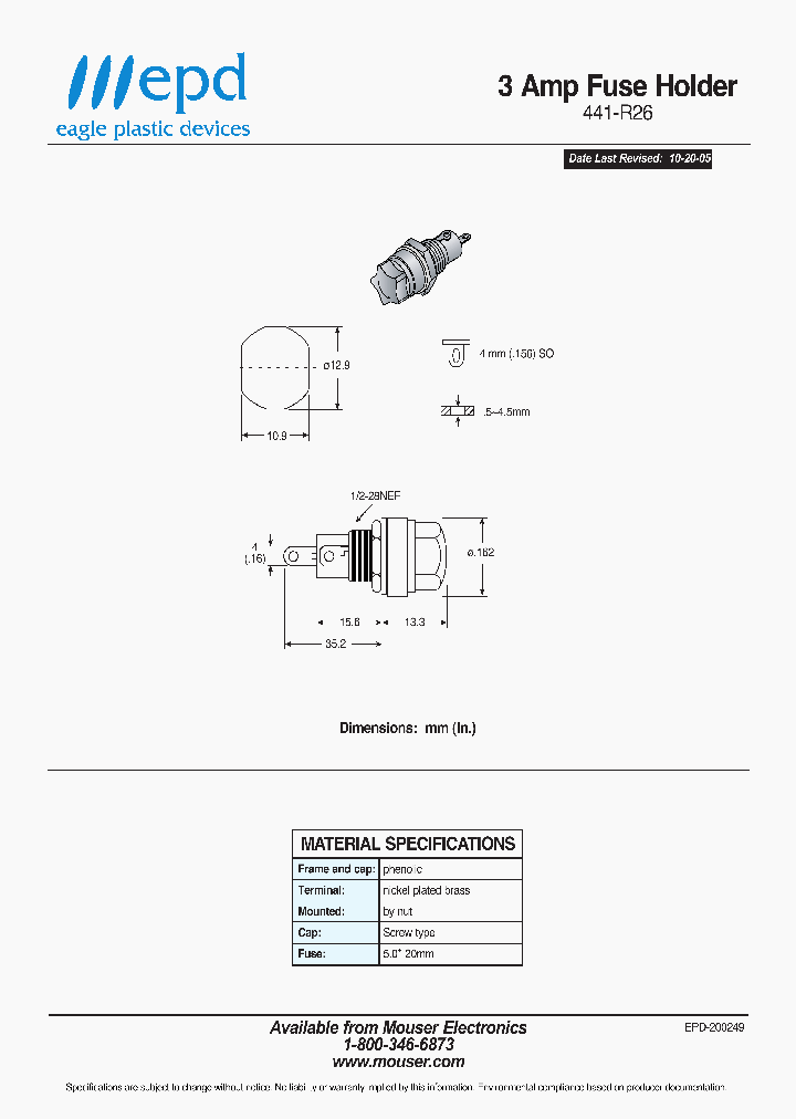 441-R26_1784903.PDF Datasheet