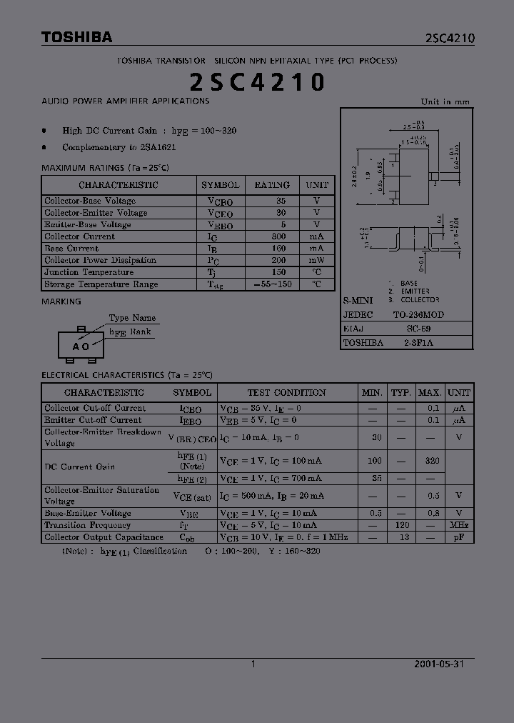 2SC4210O_1787408.PDF Datasheet