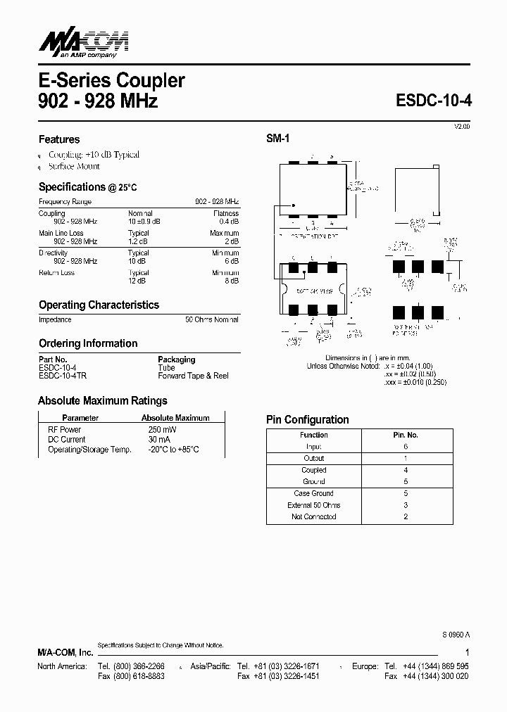 ESDC-10-4TR_1793382.PDF Datasheet