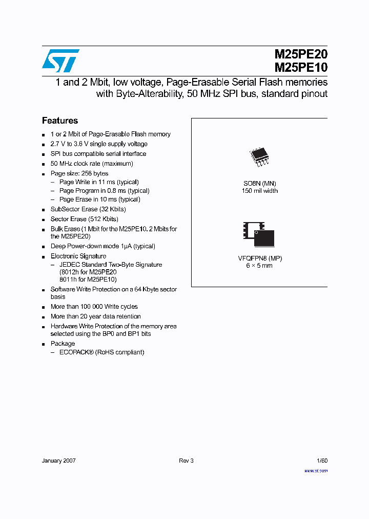 M25PE10-VMN6P_1795693.PDF Datasheet