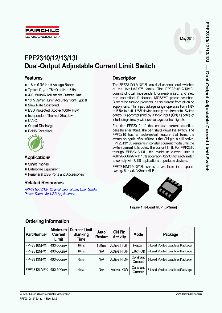 FPF2310MPX_1796797.PDF Datasheet
