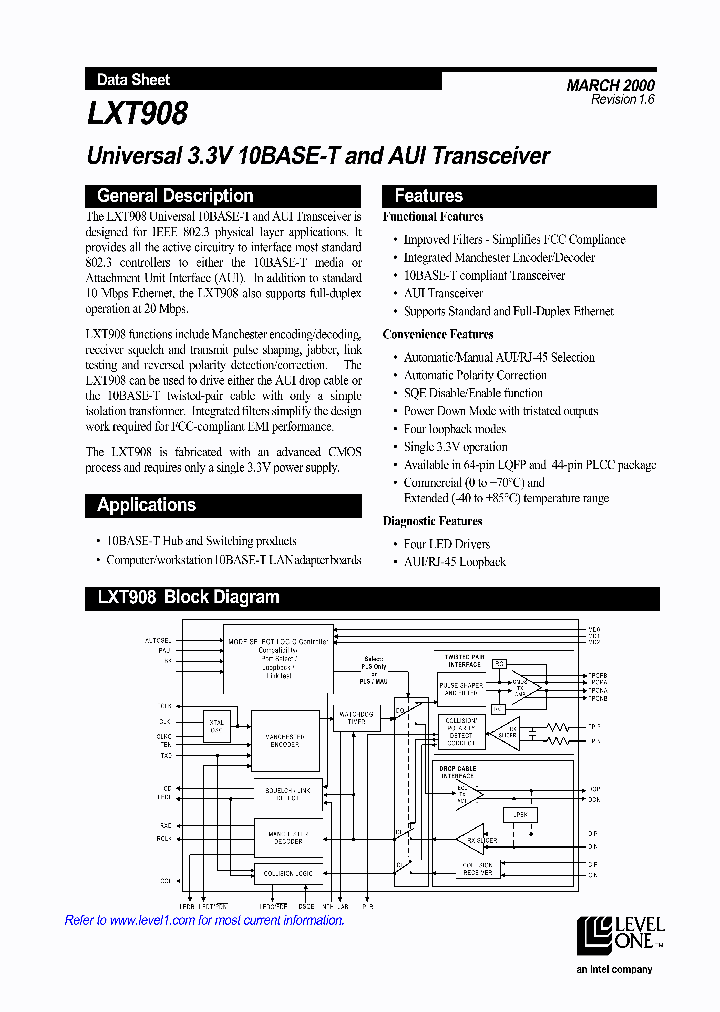 LXT908LC_1798571.PDF Datasheet