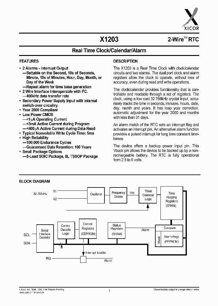 X1203_1815589.PDF Datasheet
