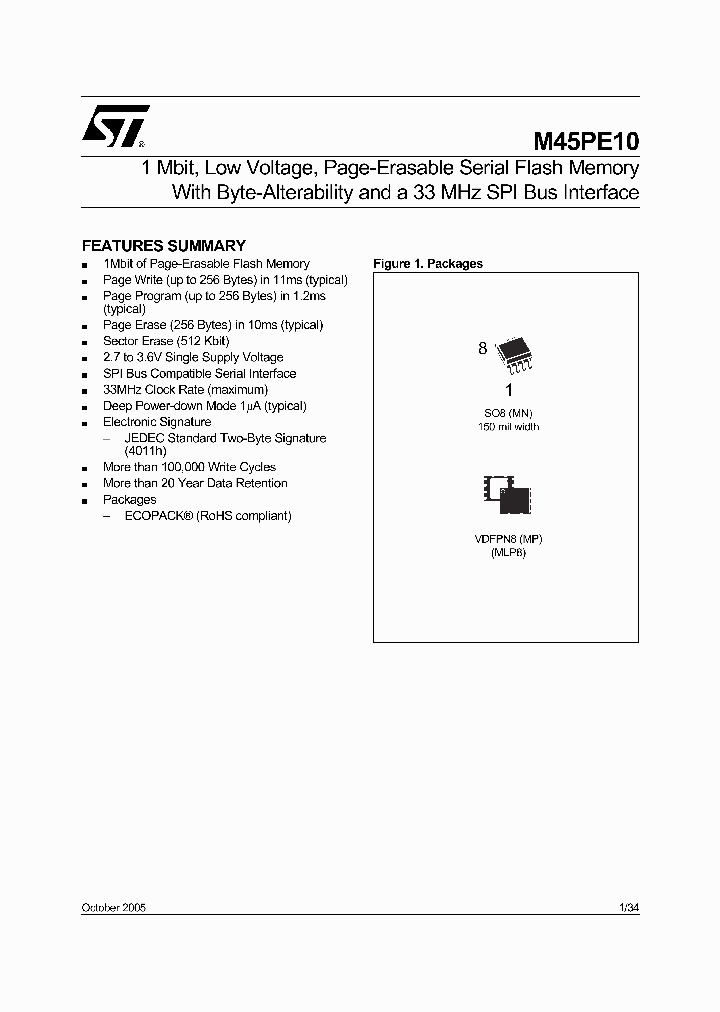 M45PE10-VMN6_1906135.PDF Datasheet