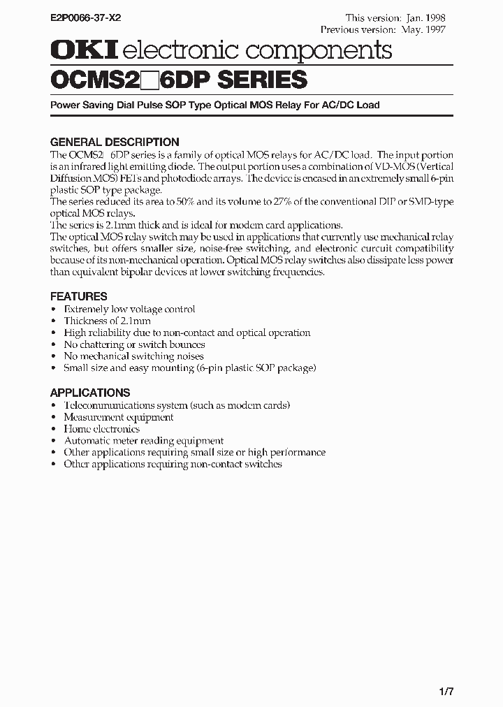 OCMS246DP_1818651.PDF Datasheet