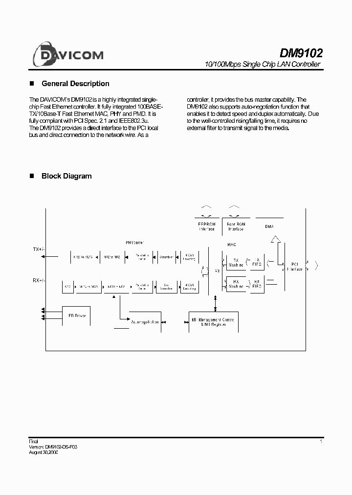DM9102_1907099.PDF Datasheet