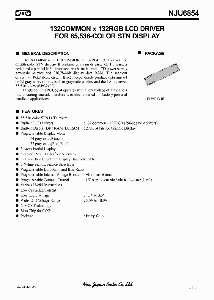 NJU6854_1823196.PDF Datasheet