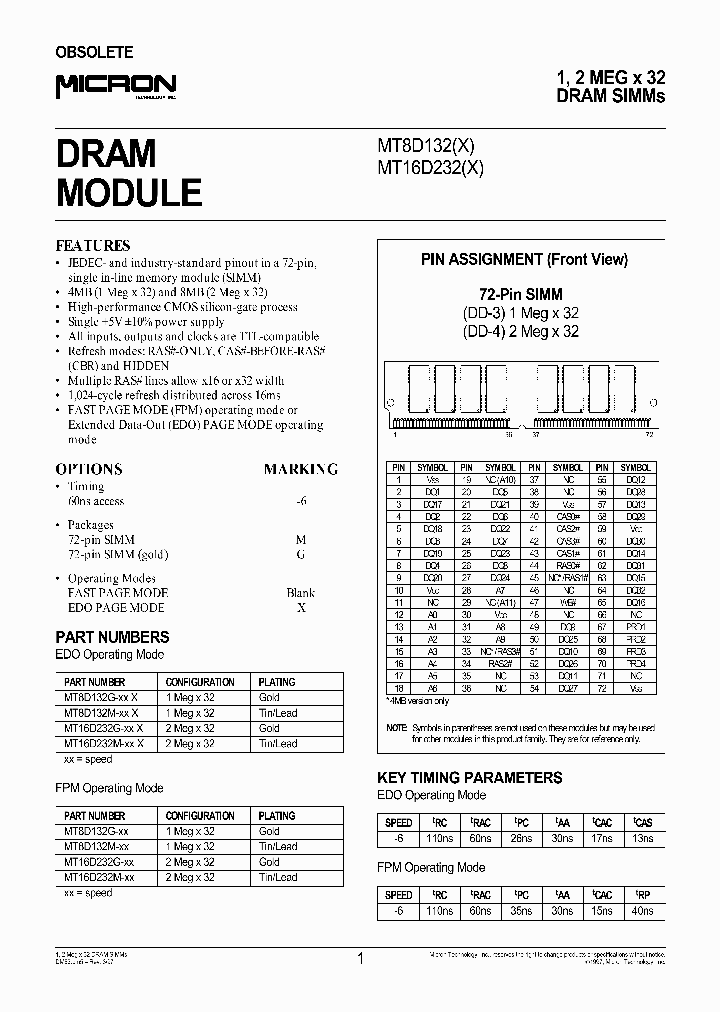 MT8D132G_1824012.PDF Datasheet