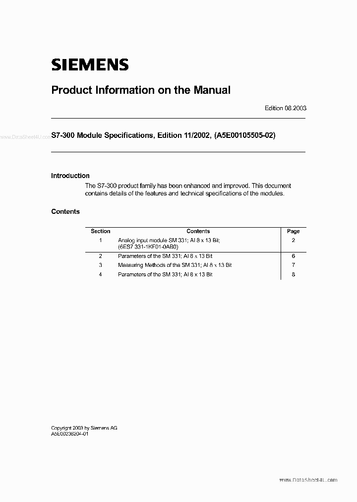 S7300_1918045.PDF Datasheet