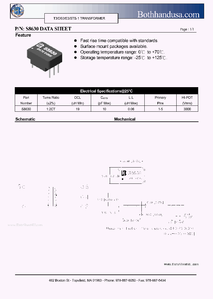 S8630_1918162.PDF Datasheet