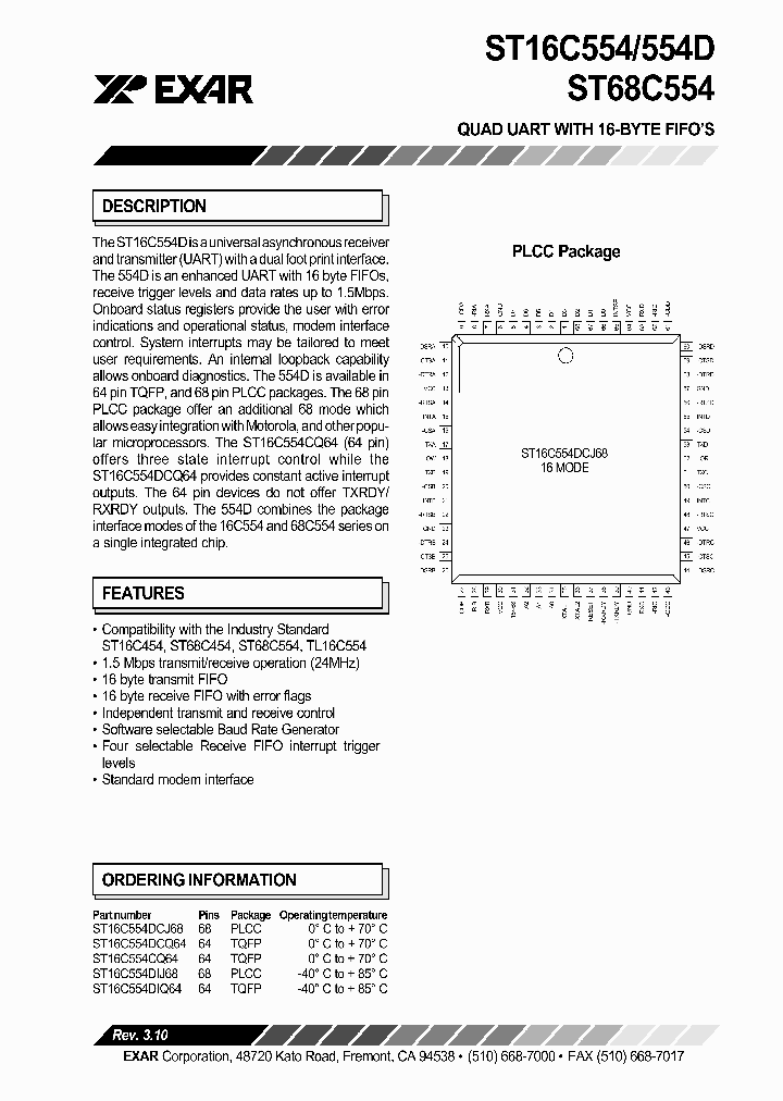 ST16C554_1839688.PDF Datasheet