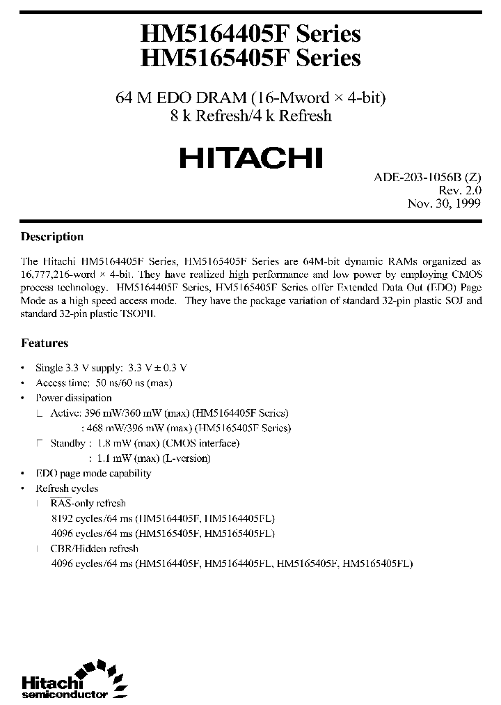 HM5165405F_1841426.PDF Datasheet