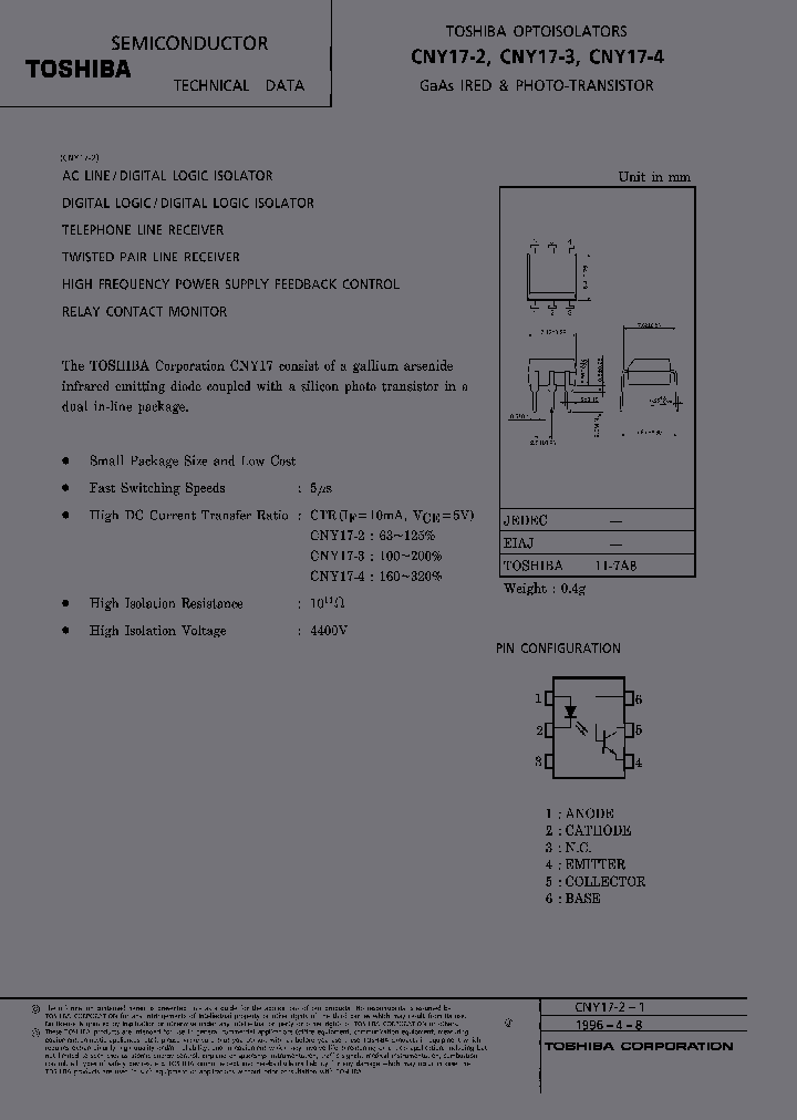 CNY17-4_1845689.PDF Datasheet
