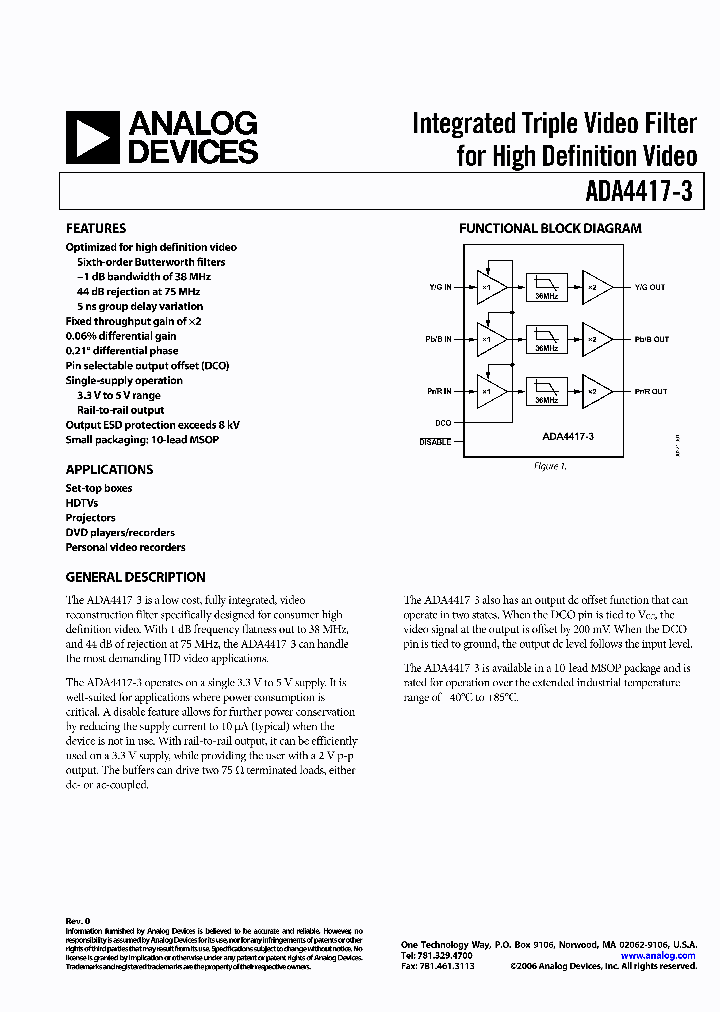 ADA4417-3ARMZ-RL_1846337.PDF Datasheet