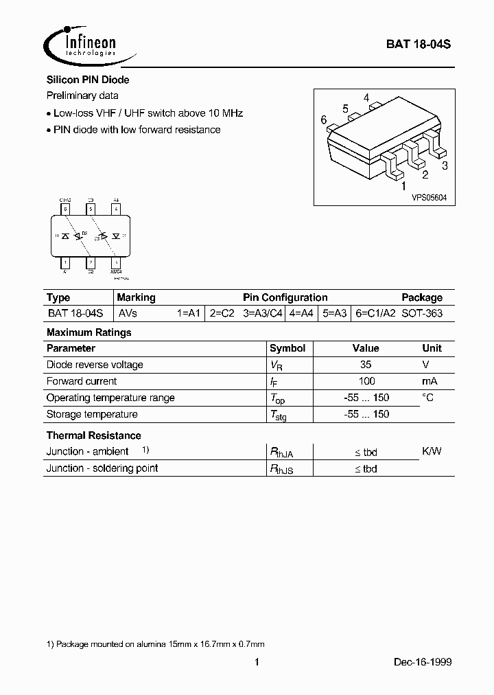 BAT18-04S_1848377.PDF Datasheet