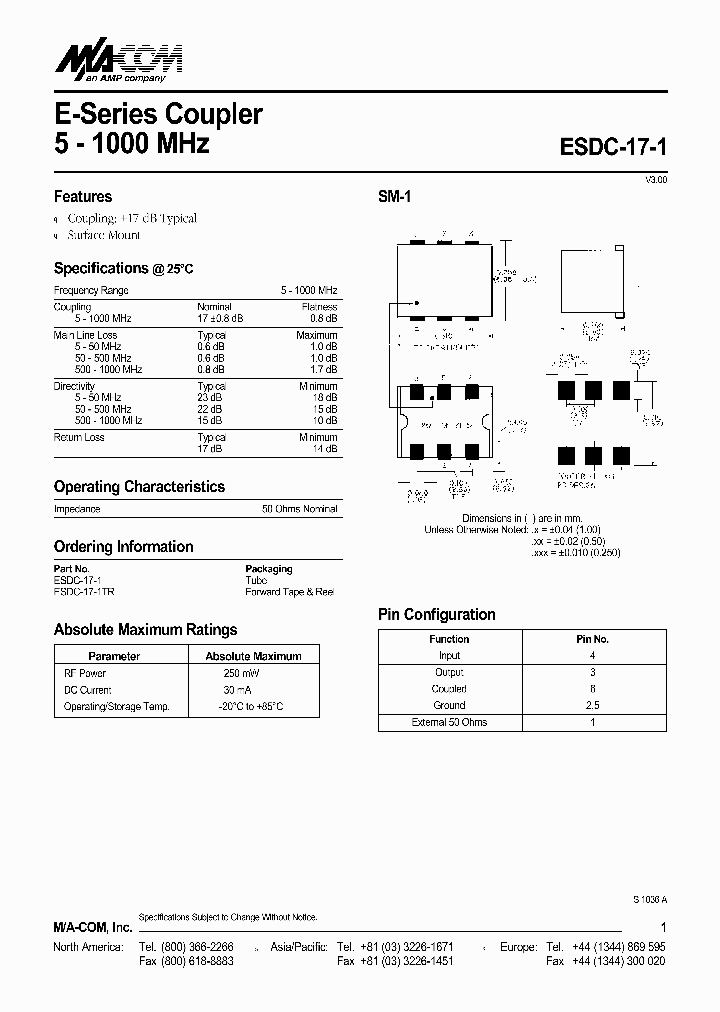 ESDC-17-1TR_1844514.PDF Datasheet