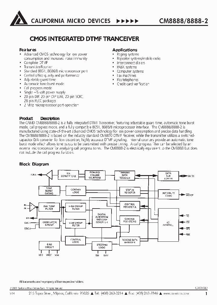 CM8888-2_1864212.PDF Datasheet
