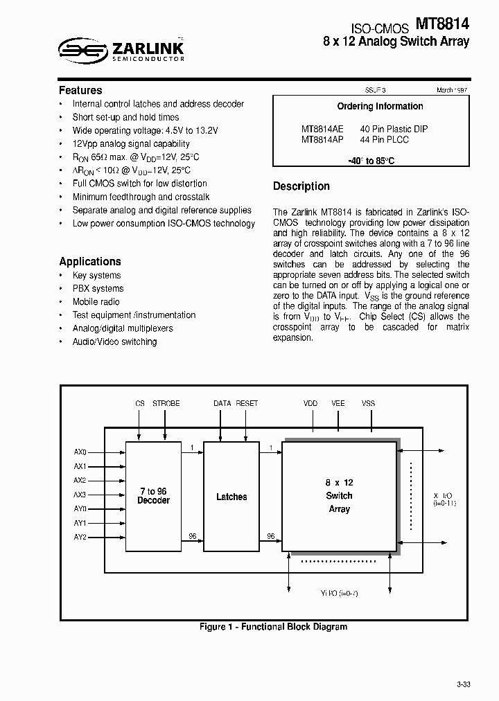 MT8814_1924650.PDF Datasheet