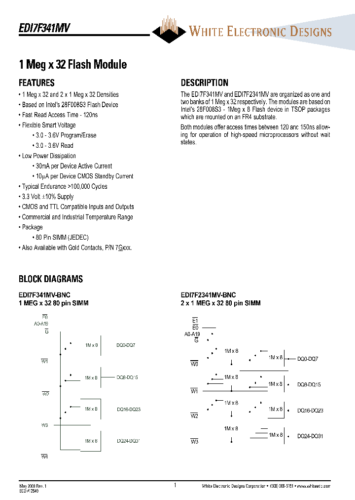 EDI7F341MV_1870979.PDF Datasheet