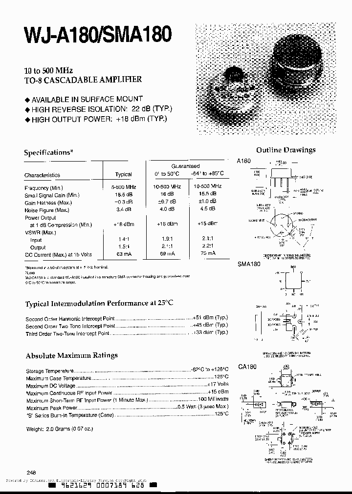 WJ-A180_1865295.PDF Datasheet
