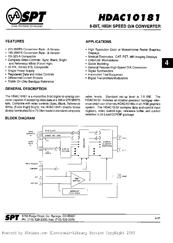 HDAC10181BMD_1883683.PDF Datasheet