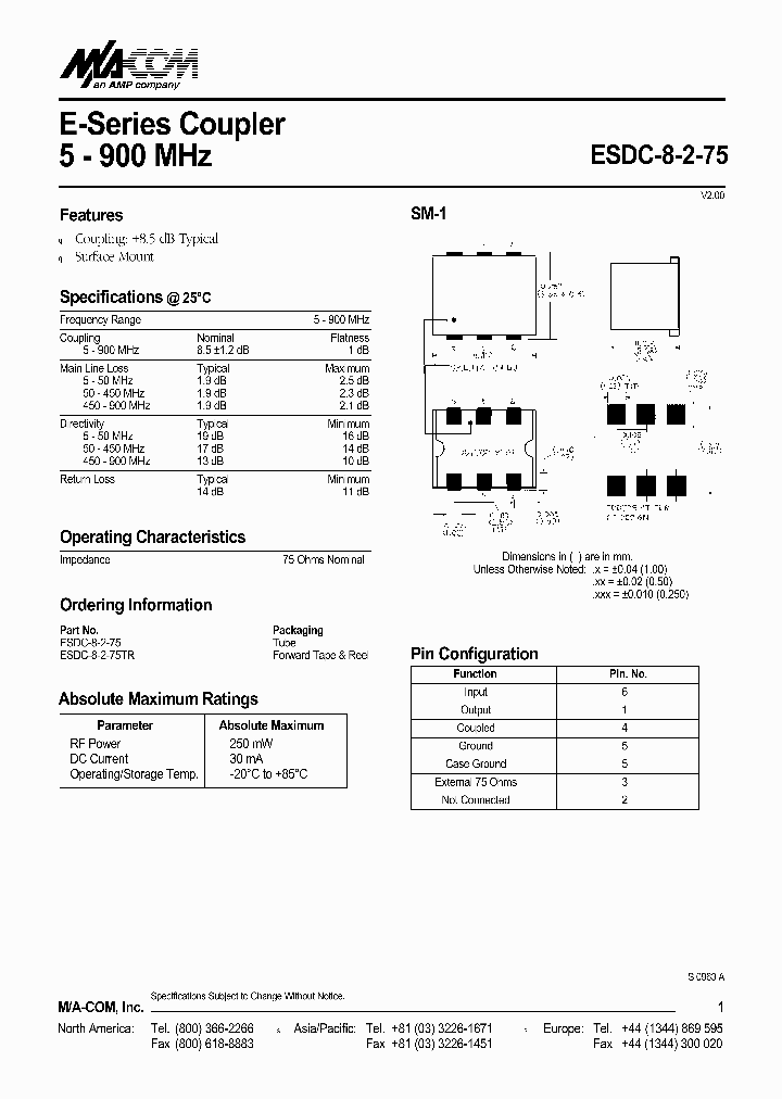 ESDC-8-2-75TR_1884584.PDF Datasheet