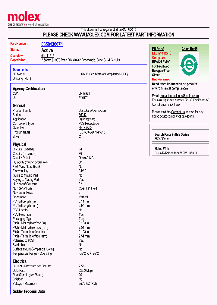 0850426074_1936687.PDF Datasheet