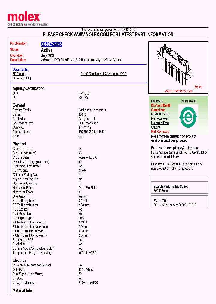 0850426098_1936688.PDF Datasheet