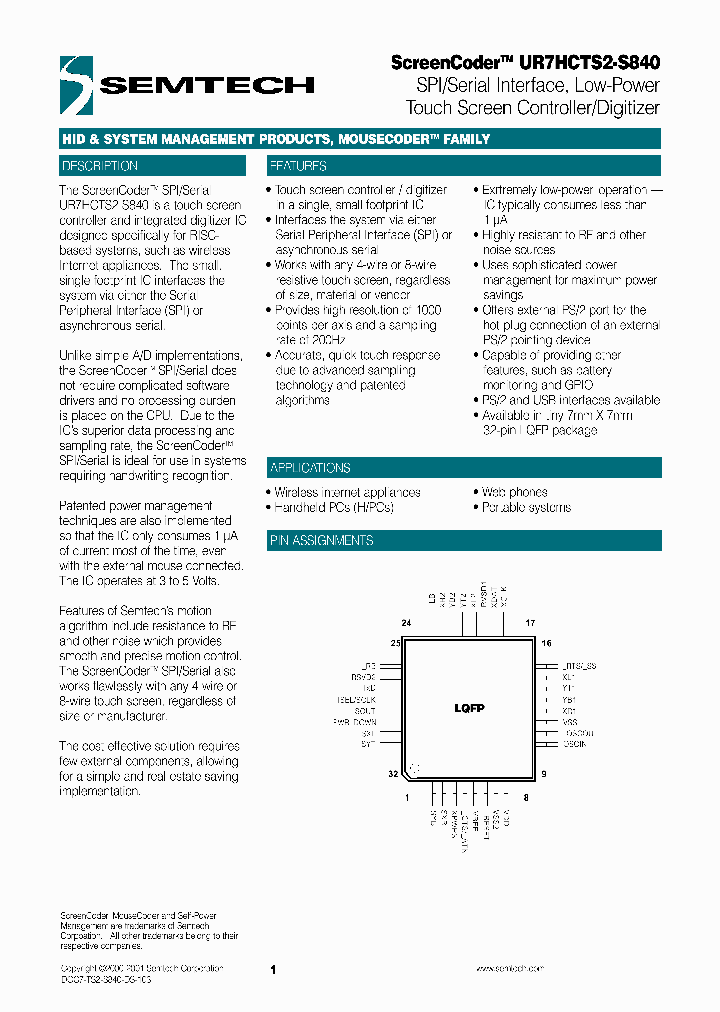 UR7HCTS2-S840_1899990.PDF Datasheet