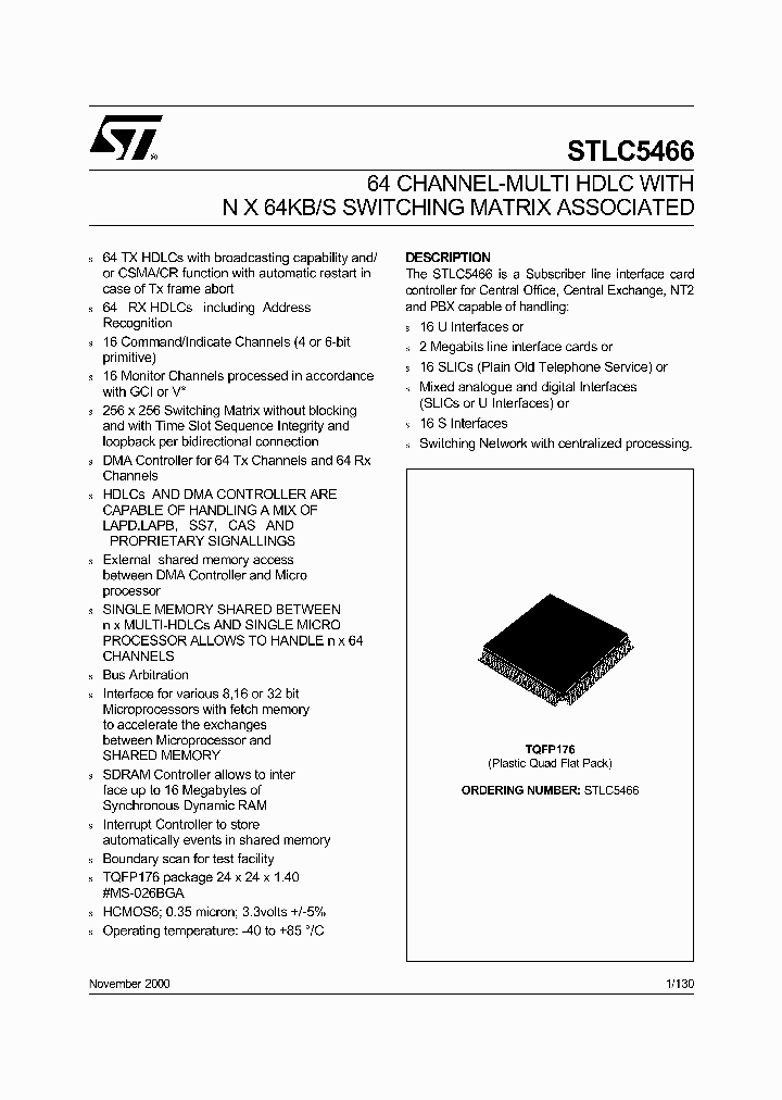 STLC5466_1945211.PDF Datasheet