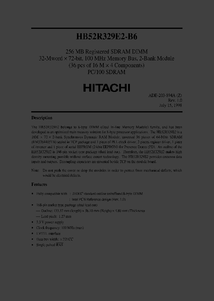 HB52R329E2-B6_1886692.PDF Datasheet
