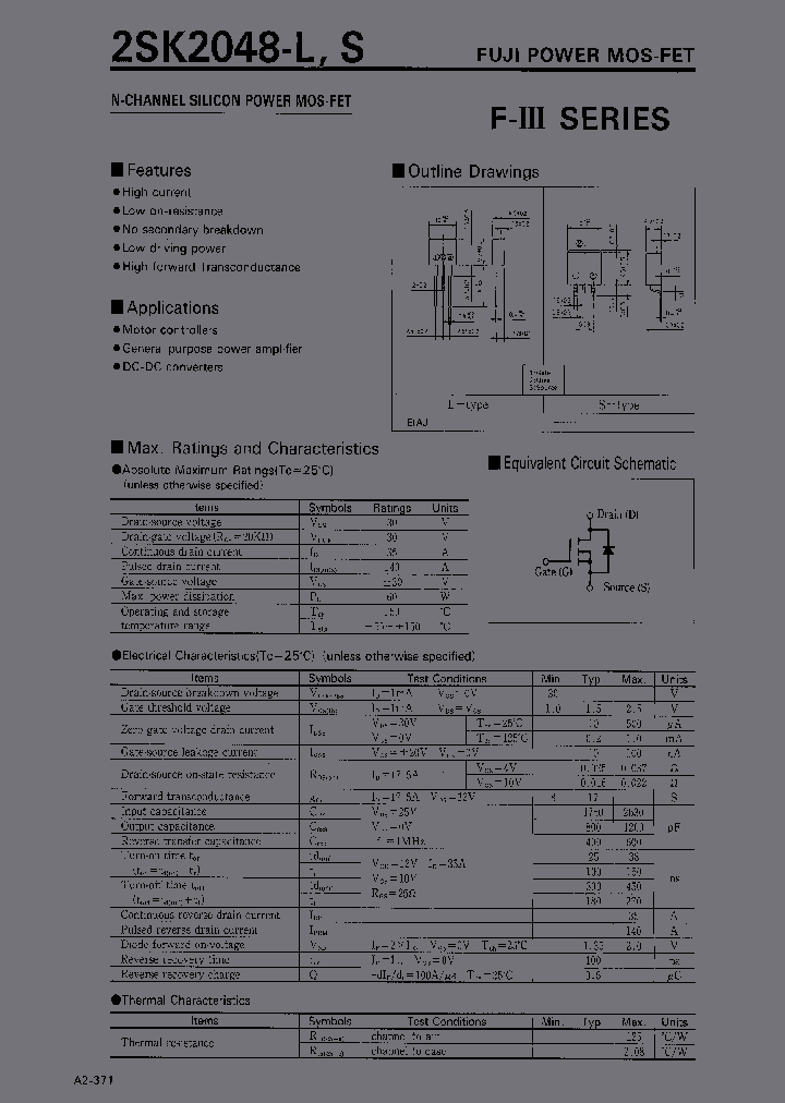 2SK2048_1905487.PDF Datasheet