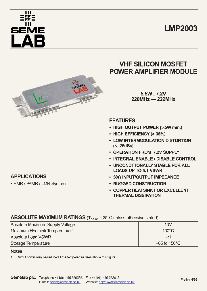 LMP2003_1911020.PDF Datasheet