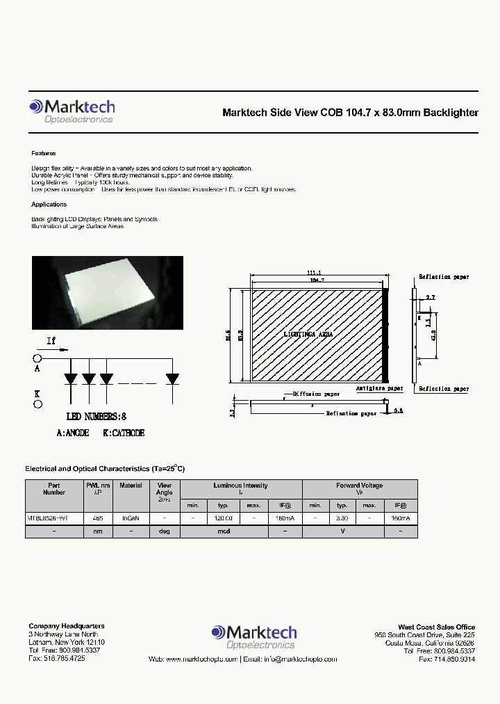 MTBL8526-WT_1913994.PDF Datasheet