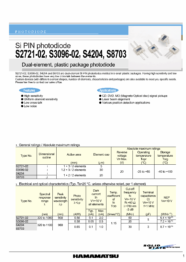 S2721-02_1919705.PDF Datasheet