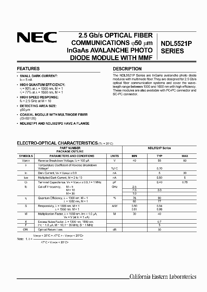 NDL5521PD_1921877.PDF Datasheet
