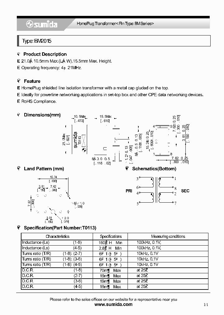 BM2015_1921944.PDF Datasheet