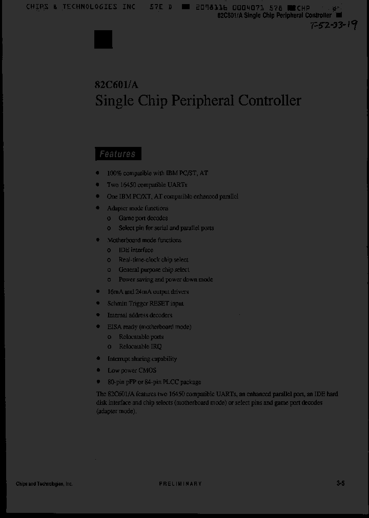 82C601_1925221.PDF Datasheet