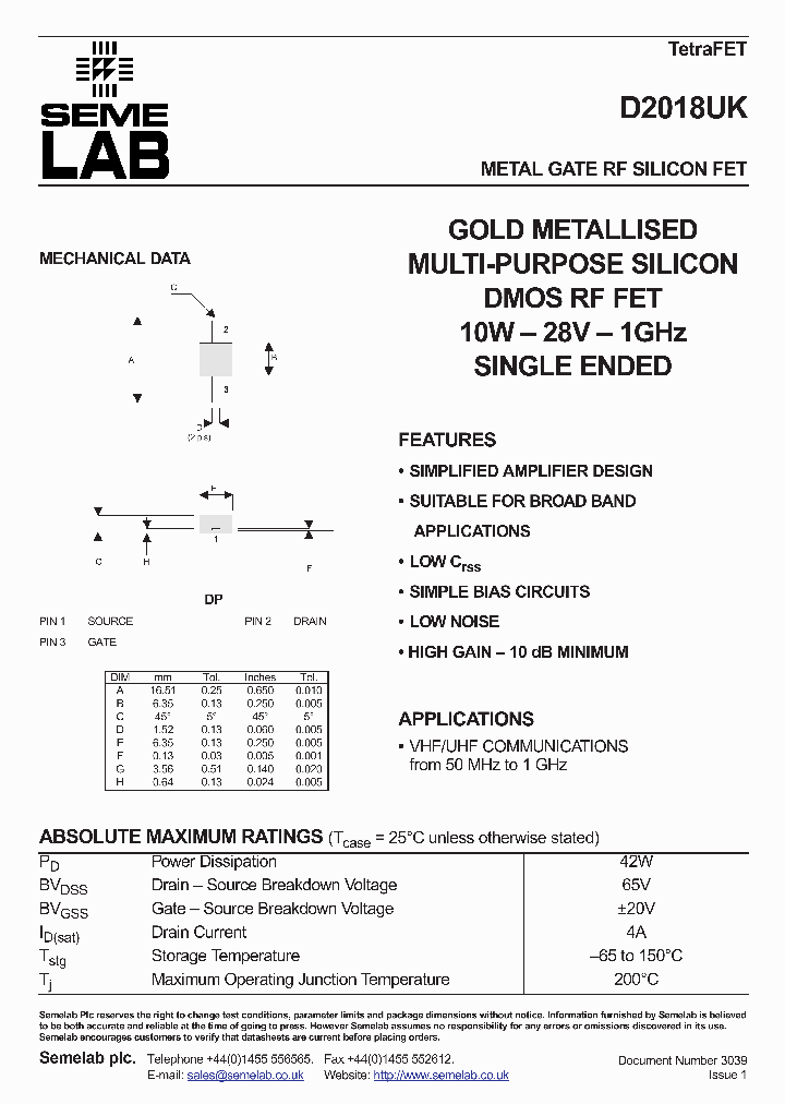 D2018UK_1929658.PDF Datasheet