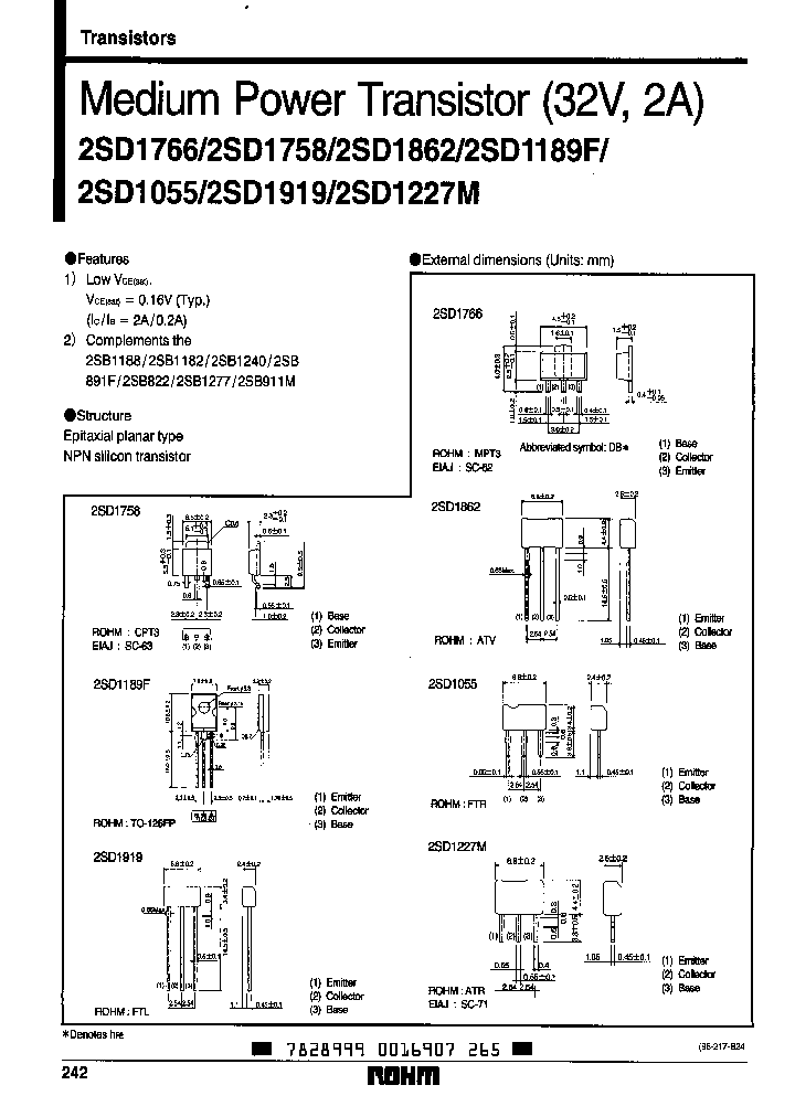 2SD1189F_1931000.PDF Datasheet