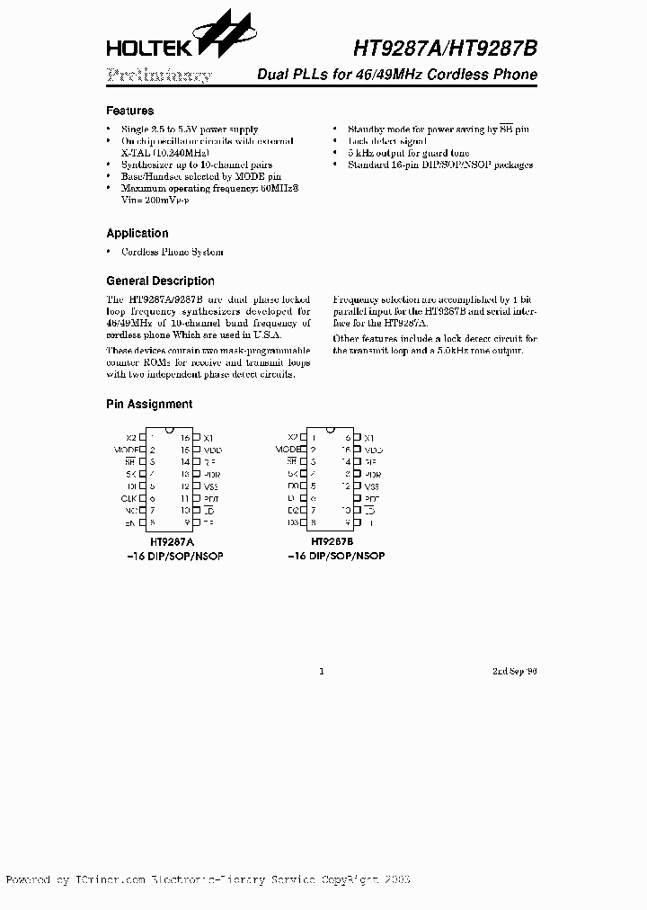 HT9287A16DIP_1933376.PDF Datasheet