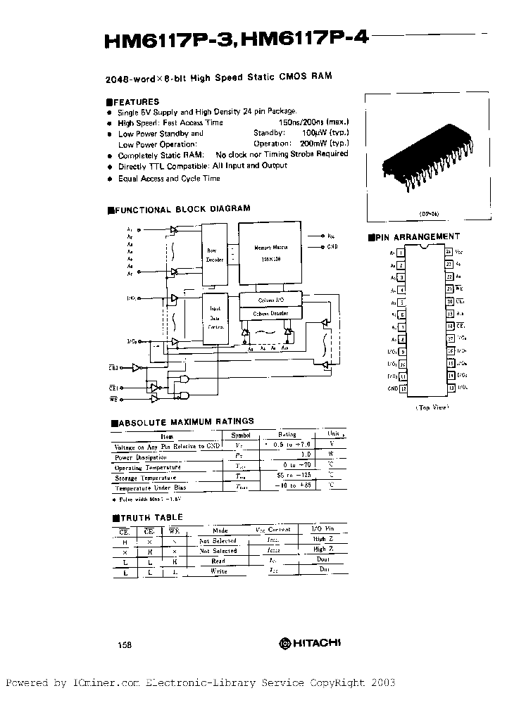 HM6117P-3_1934520.PDF Datasheet