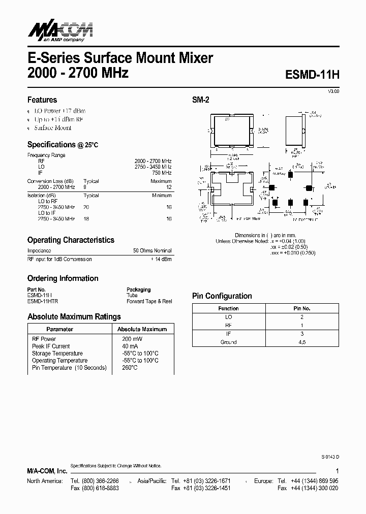 ESMD-11H_1937055.PDF Datasheet