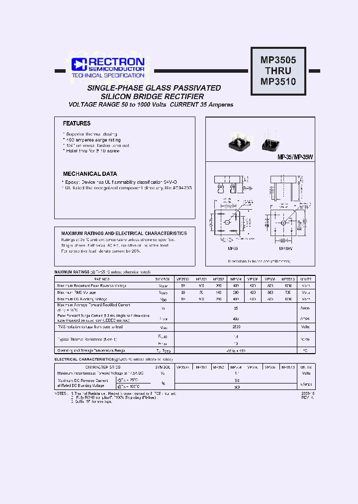 MP3505W_1937287.PDF Datasheet