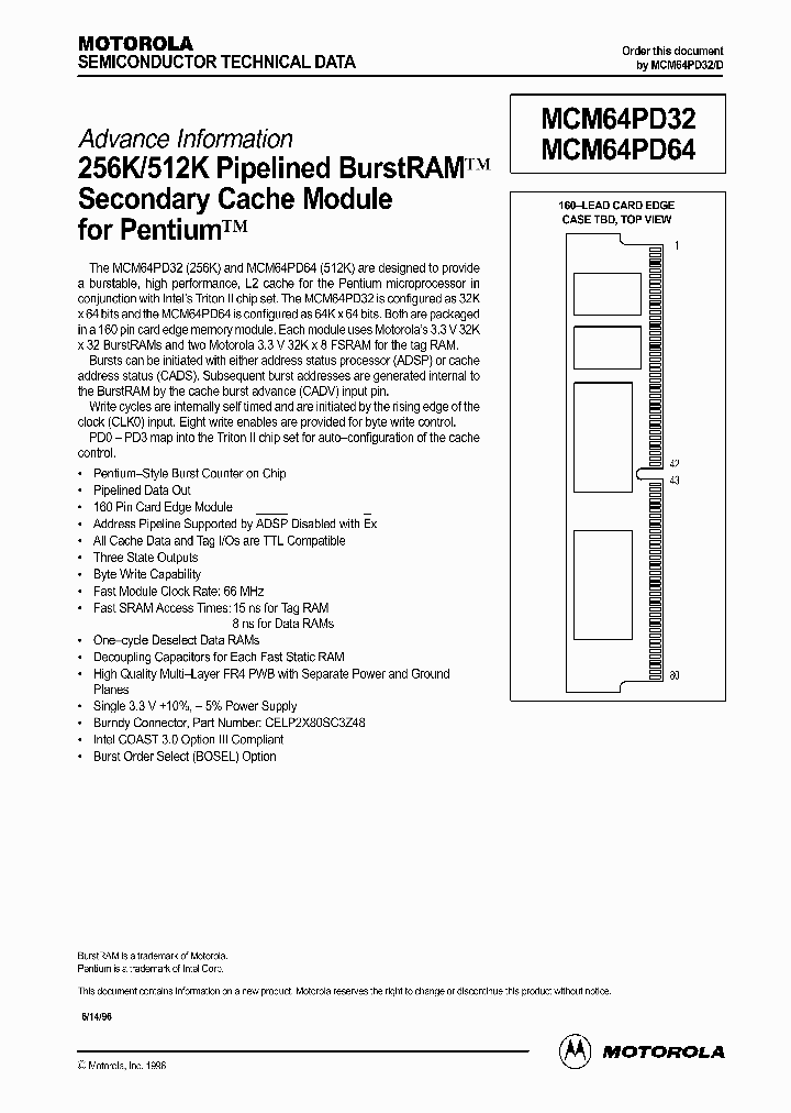 MCM64PD32_1943685.PDF Datasheet