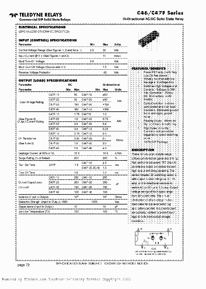 C47F20_1943783.PDF Datasheet